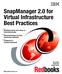 SnapManager 2.0 for Virtual Infrastructure Best Practices
