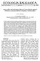 ECOLOGIA BALKANICA 2012, Vol. 4, Issue 1 June 2012 pp. 53-62