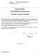 Dental Plan Certificate of Insurance