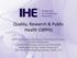 Quality, Research & Public Health (QRPH)
