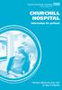 CHURCHILL HOSPITAL. Information for patients. Practical advice for your visit or stay in hospital Churchill Hospital patient information 1