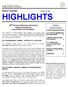 INSIDE HIGHLIGHTS. 60 th Annual Attorney General s Award Ceremony Bureau Staff Receive Recognition. MONDAY MORNING October 22, 2012 HIGHLIGHTS