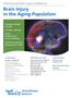 Brain Injury in the Aging Population