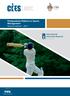 Postgraduate Diploma in Sports Management Second edition - 2011