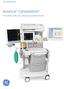 GE Healthcare. Avance Carestation. Innovating with you, shaping exceptional care
