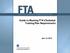 Guide to Meeting FTA s Technical Training Plan Requirements. June 10, 2015