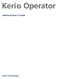 Kerio Operator. Administrator s Guide. Kerio Technologies
