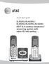 Quick start guide. EL52201/EL52251/ EL52301/EL52351/EL52401 DECT 6.0 cordless telephone/ answering system with caller ID/call waiting