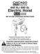 Electric Hoist 44006