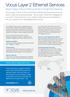 Vocus Layer 2 Ethernet Services