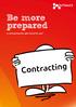 Be more prepared. Is contracting the right choice for you?