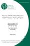 A Survey of North Dakota Physicians Health Profession Tracking Program
