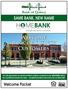 SAME BANK, NEW NAME. Welcome Packet