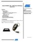 Atmel AVR4903: ASF - USB Device HID Mouse Application. Atmel Microcontrollers. Application Note. Features. 1 Introduction