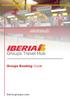 Groups Booking Guide. iberia-groups.com