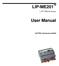 LIP-ME201. User Manual. L-IP BACnet Router. LOYTEC electronics GmbH