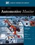 Automotive Monitor. August 2014 Automotive Monitor