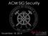 ACM SIG Security November 18, 2014
