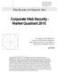 Corporate Web Security - Market Quadrant 2015