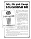 Fats, Oils and Grease. Educational Kit
