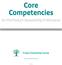 Core Competencies. for the Product Stewardship Professional. www.productstewards.org