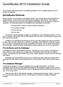 QuickBooks 2010 Installation Guide