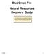 Blue Creek Fire Natural Resources Recovery Guide