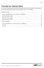 Formats for Internet Bank