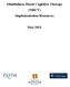 Mindfulness-Based Cognitive Therapy (MBCT) Implementation Resources. May 2012