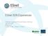 ESnet SDN Experiences. Roadmap to Operating SDN-based Networks Workshop July 14-16, 2015 Berkeley, CA C. Guok, B. Mah, I. Monga, E.