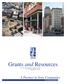 Grants and Resources
