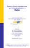 System of early education/care and professionalisation in Malta