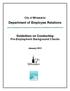 Department of Employee Relations