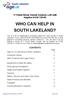 WHO CAN HELP IN SOUTH LAKELAND?