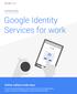 Google Identity Services for work