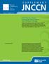 JNCCN SUPPLEMENT. NCCN.org. NCCN Task Force Report: Evaluating the Clinical Utility of Tumor Markers in Oncology