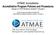 ATMAE Accreditation Accreditation Program Policies and Procedures January 21, 2013 Revisions, Sections 1 through 4