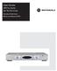 User Guide. QIP27xx Series Set-Top Terminals. Standard- Definition Watch and Record DVR