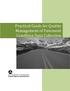 Practical Guide for Quality Management of Pavement Condition Data Collection