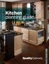 Kitchen planning guide.
