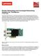 Emulex Networking and Converged Networking Adapters for ThinkServer Product Guide