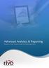 Advanced Analytics & Reporting. Enterprise Cloud Advanced Analytics & Reporting Solution