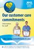 Our customer care commitments