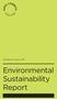 Tuesday 31 January 2012. Environmental Sustainability Report