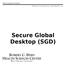 Secure Global Desktop (SGD)