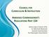 COUNCIL FOR CURRICULUM & INSTRUCTION AMENDED COMMISSIONER S REGULATIONS PART 154