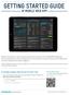 GETTING STARTED GUIDE IR MOBILE WEB APP