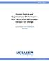 Human Capital and Organizational Performance: Next Generation Metrics as a Catalyst for Change