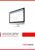 VISION BPM. Business Process Management. www.visionware.ro