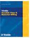 Installation Guide. Trimble Accubid Time & Material Billing Software